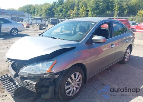 2013 Nissan Sentra Sv из США, поврежденный, VIN 3N1AB7AP4DL779062